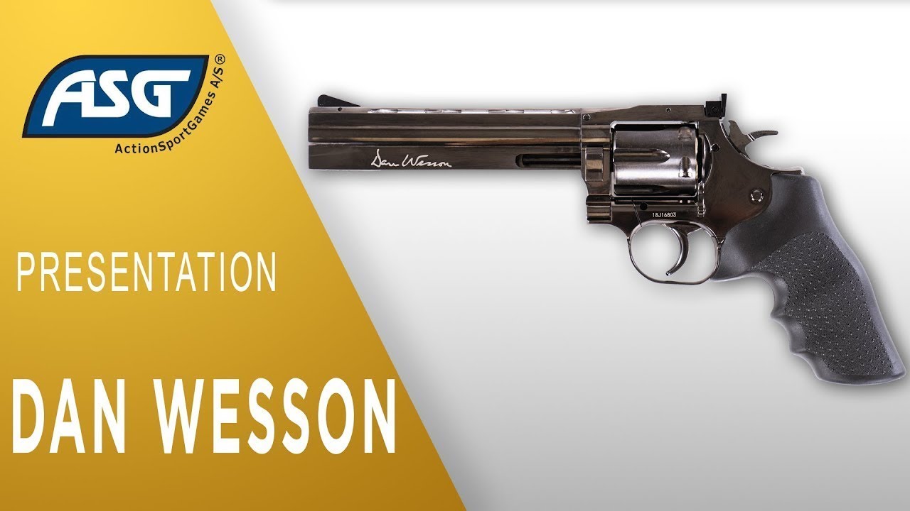 Présentation REVOLVER DAN WESSON 715 CO2 ASG AIRSOFT