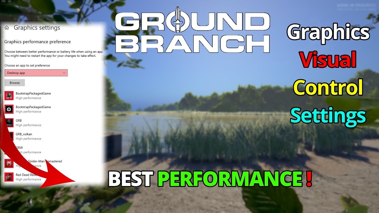Best Performance and Graphics settings in 1034V