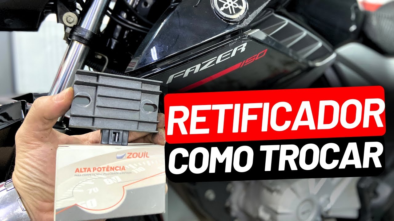 Retificador Fazer 150 I Como trocar e verificar!?