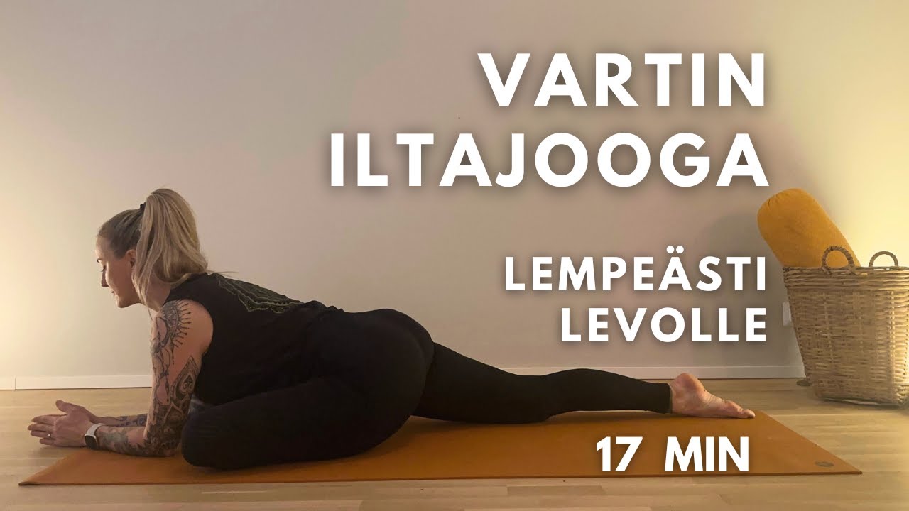 Lempeästi Levolle – 15 Minuutin Iltajooga Kaikille