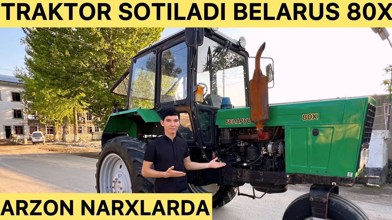 TRAKTOR SOTILADI BELARUS 80X ARZON NARXLARDA ISHGA TAYOR
