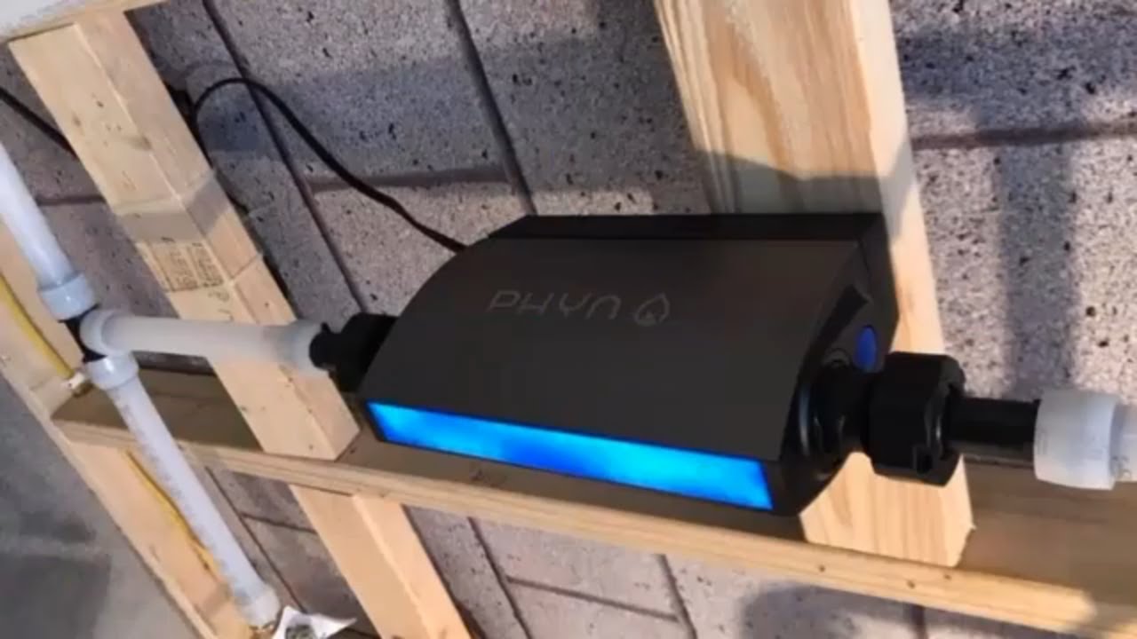 Phyn Plus is a smart device to check for water leaks and monitor the condition of the pipes.
