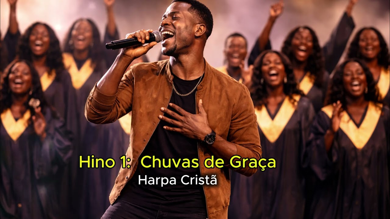 Chuvas de Graça. Hino 1 da Harpa Cristã. Versão remixada.