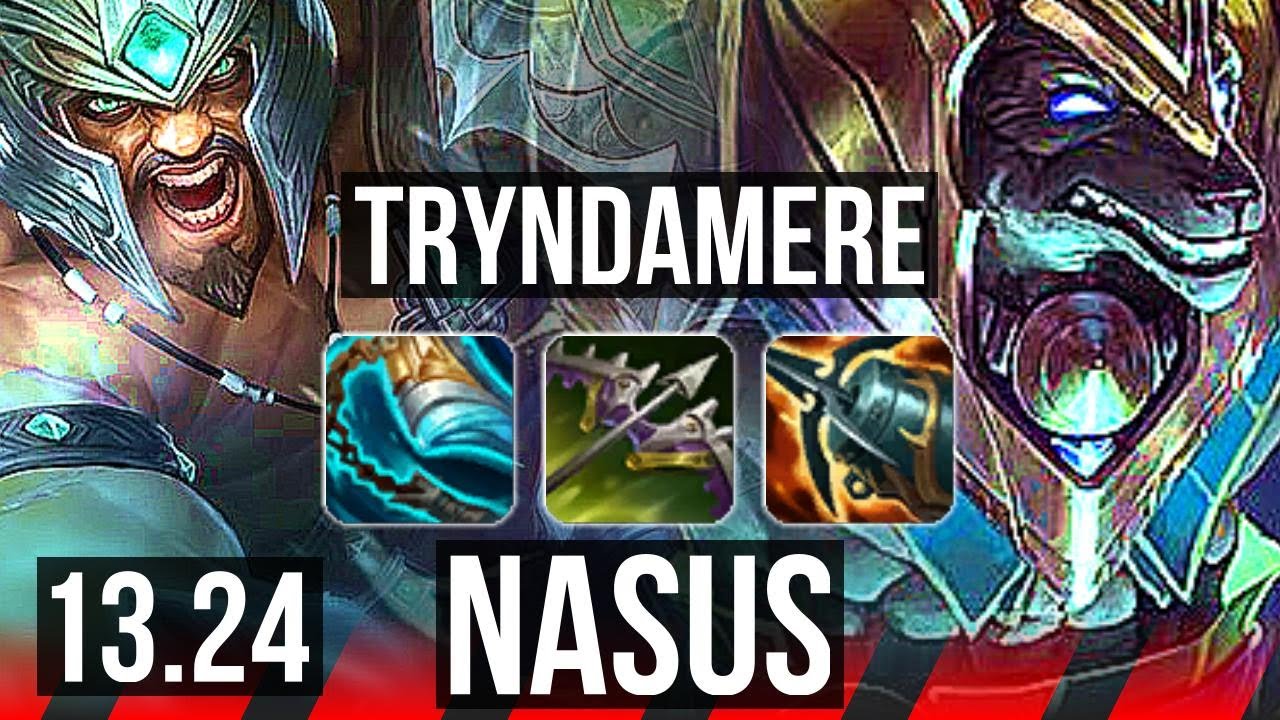 TRYNDA vs NASUS (TOP) | Rank 6 Trynda, Legendary | TR Grandmaster | 13.24