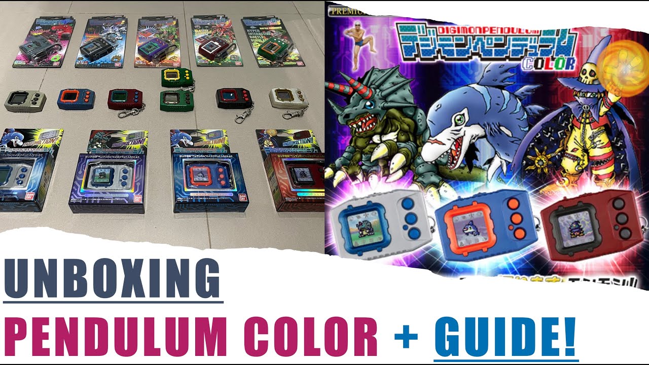 Digimon Pendulum COLOR 🕹️ Unboxing & Guide | Gameplay + First Impressions