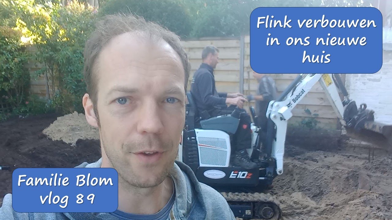 Flink verbouwen in ons nieuwe huis - Familie Blom #vlog 89