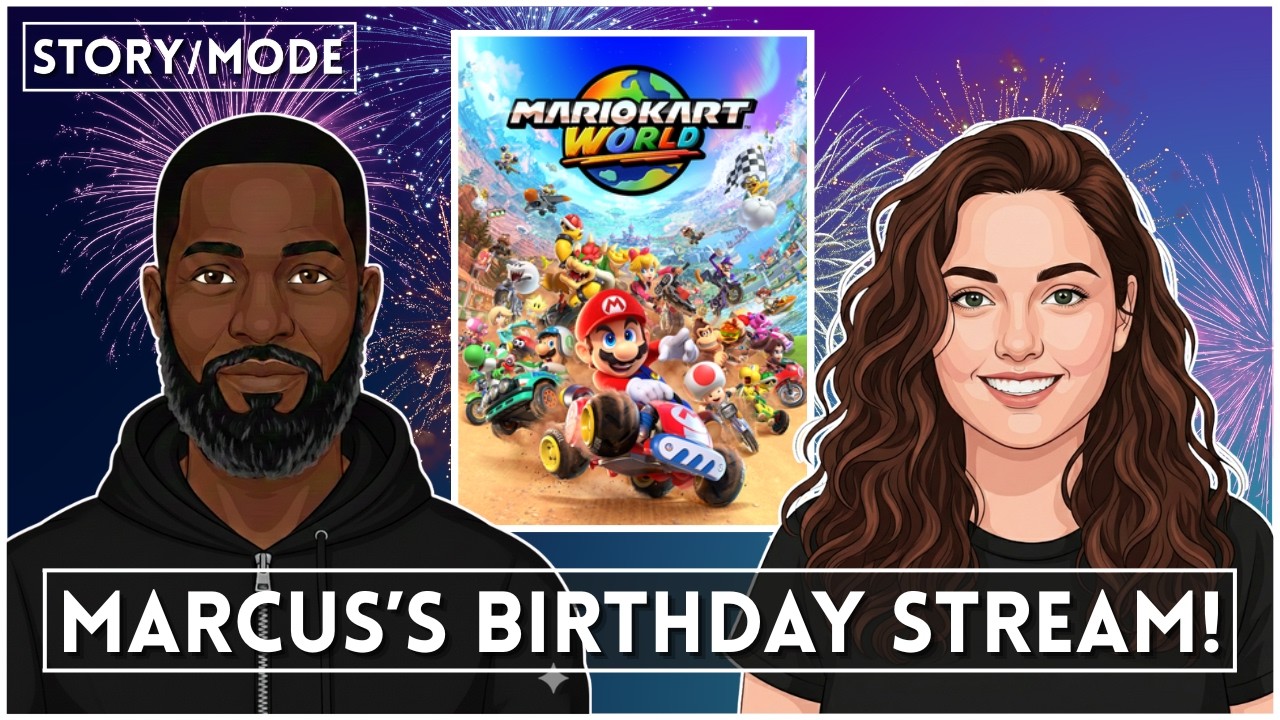 Marcus's Birthday Stream! Mario Kart World