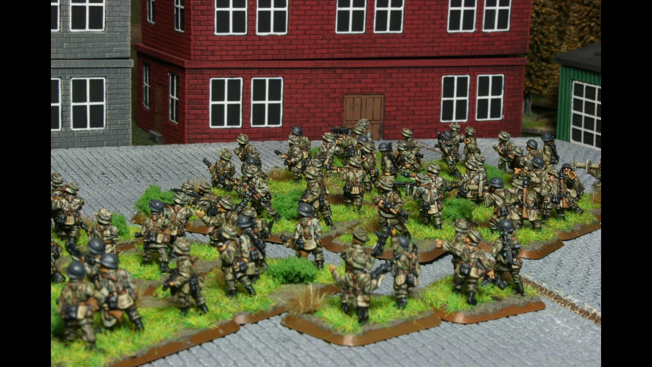 How to Paint Plastic Falschirmjagers for Flames of War