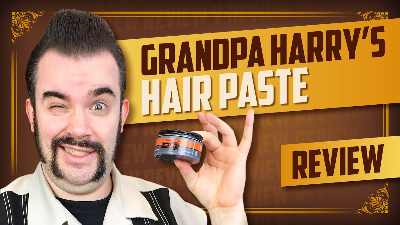Super für dünne Haare! | Murray’s Grandpa Harry’s Hair Paste Review | english subtitles