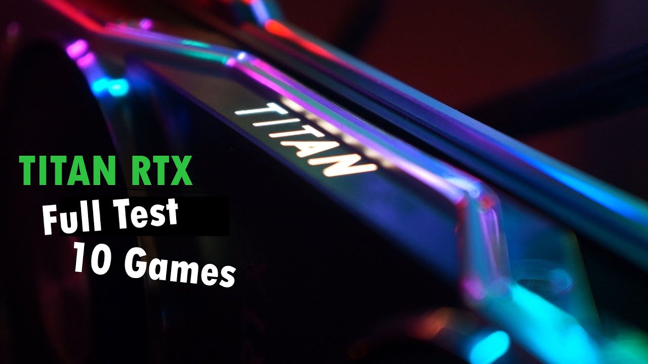 TITAN RTX vs Metro Exodus vs RTX 2080 Ti  - Full Test
