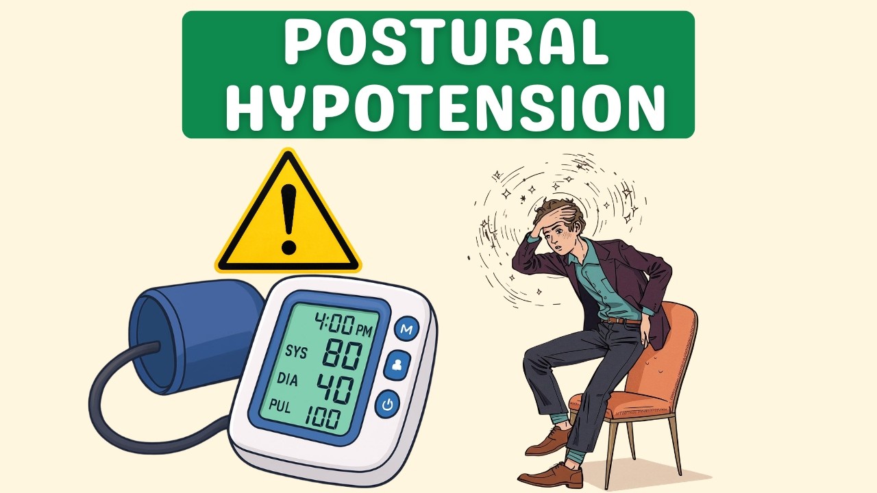 Orthostatic Hypotension Explained. Why Standing Makes You Dizzy.