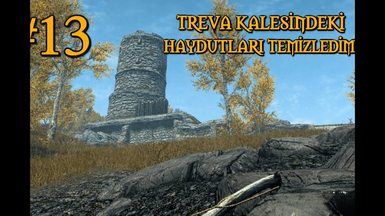 Treva Kalesi'ndeki Haydutları İndirdim! - TES V: Skyrim AE (2021) #13 (Yorumsuz Oynanış)