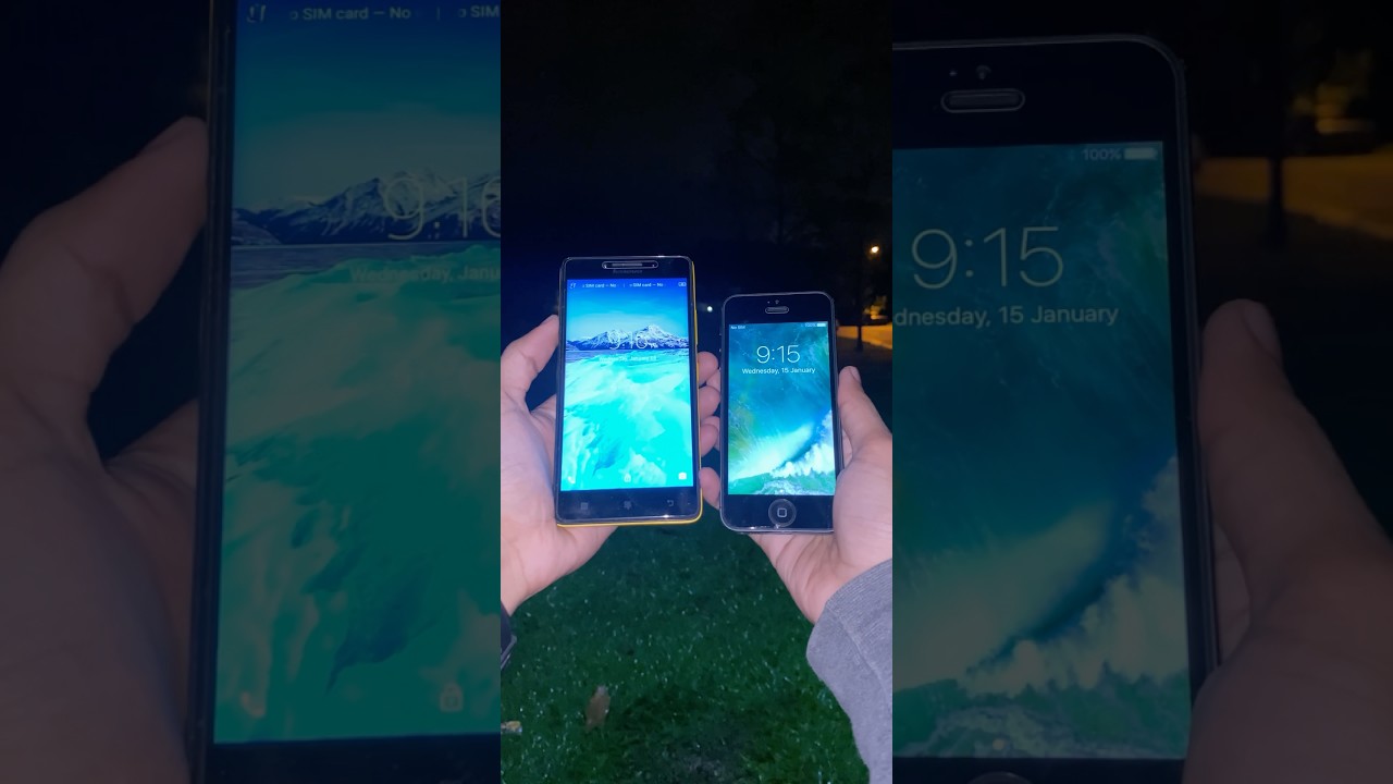 Compare Camera 📸 Apple Iphone 5 VS Lenovo A6000