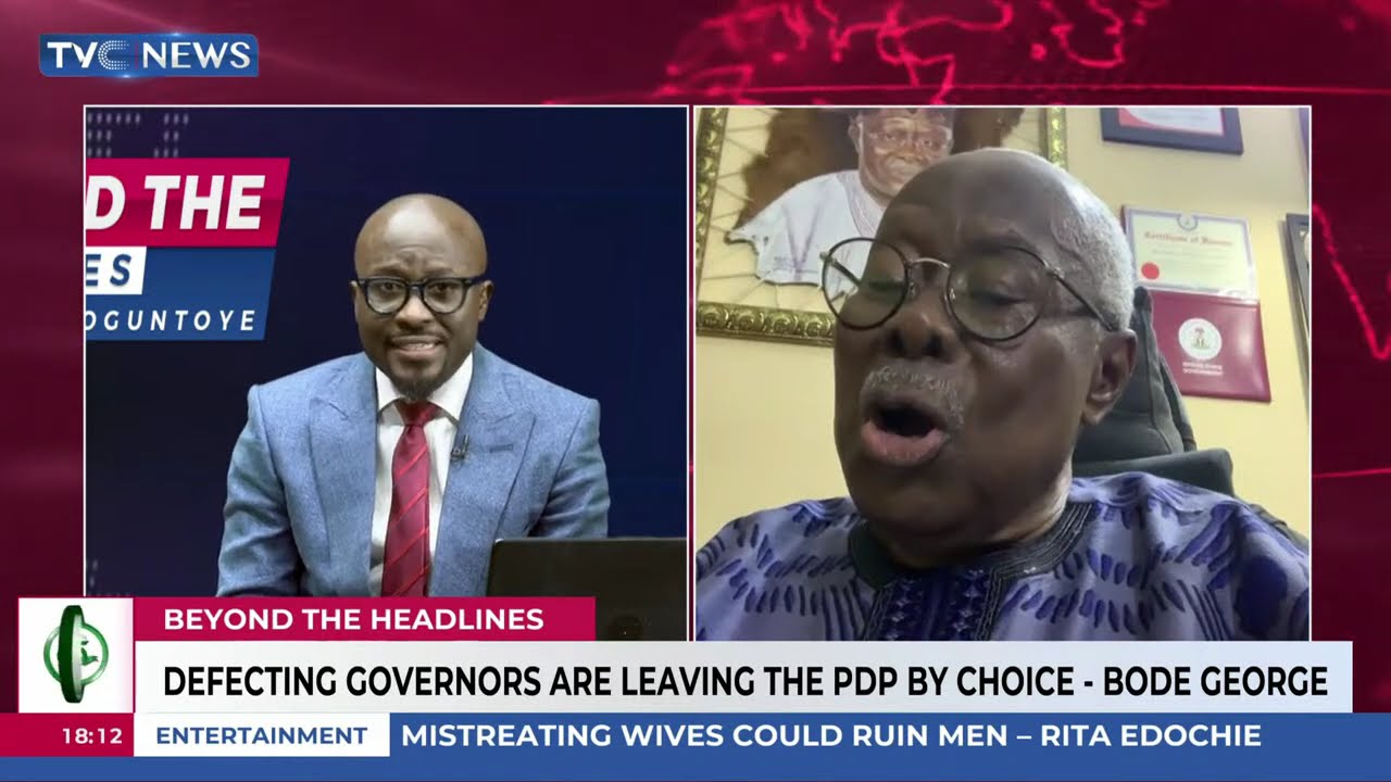 PDP CRISIS: Bode George Reacts As Gov Douye Diri Resigns