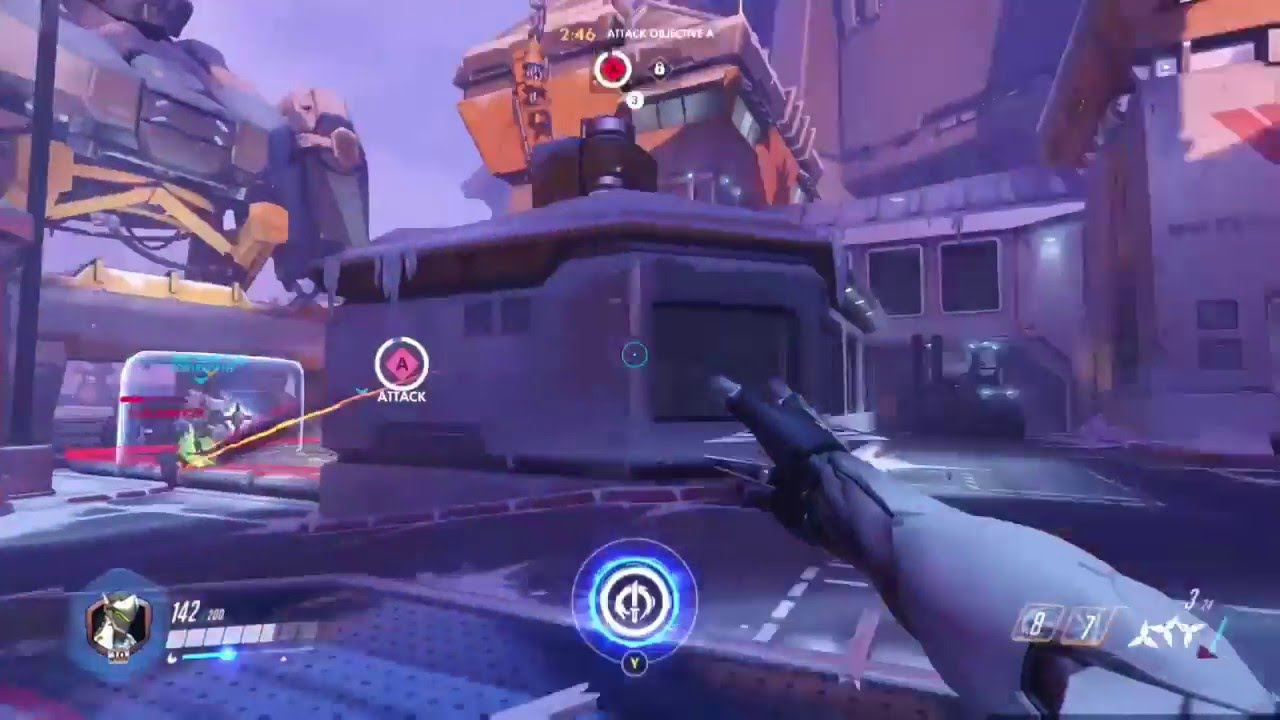 Overwatch Beta - Genji Gameplay Part 1 - (No Commentary)