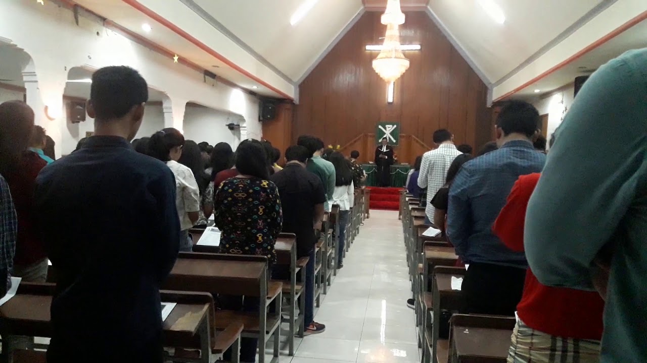 Doa Persembahan, Bapa Kami dan Berkat - HKBP Pojok Cimahi (Kebaktian Terakhir di Gedung Lama)