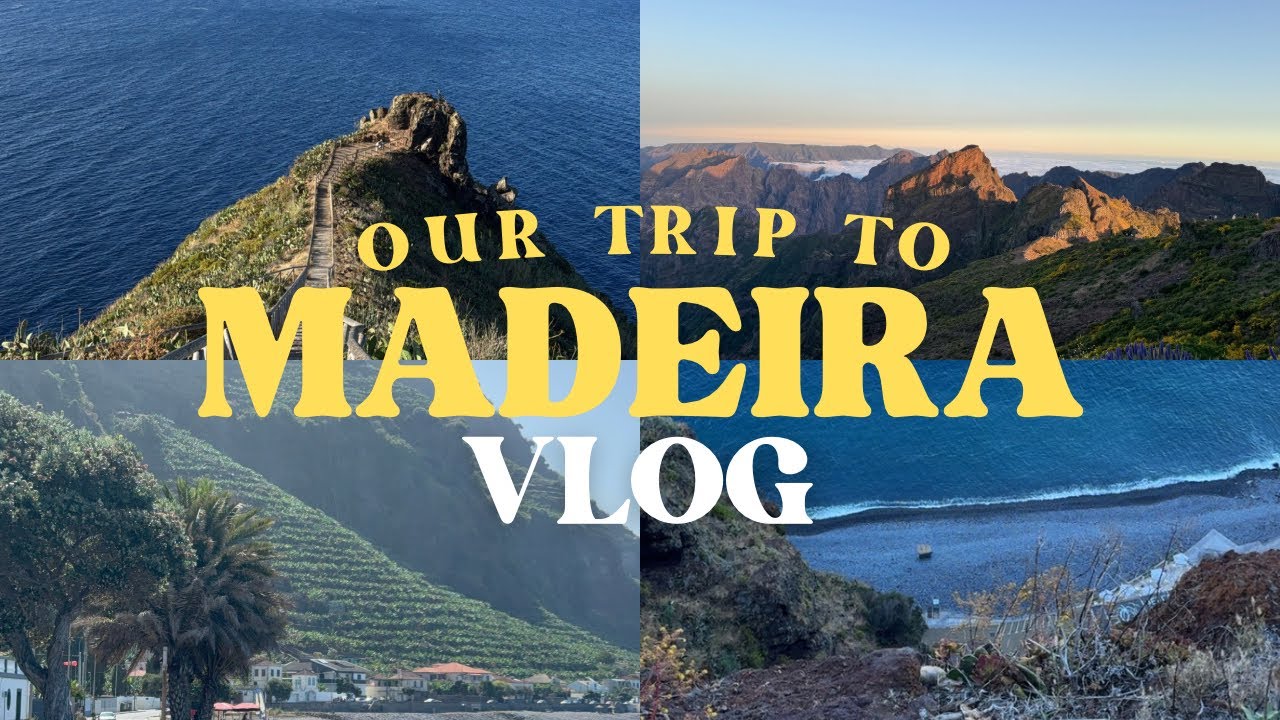 Notre Premier Vlog : Bienvenue à Madère 🌊☀️ ⛰️