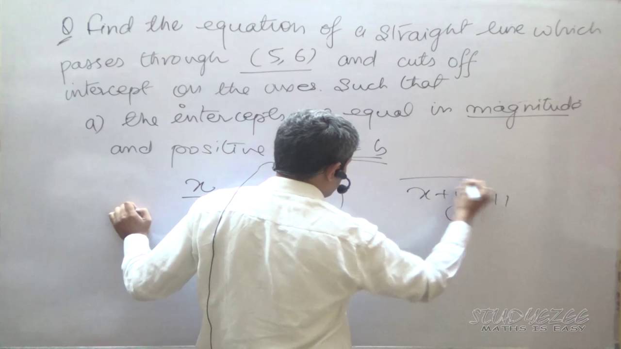 Class 11 Maths CBSE Straight Lines 18