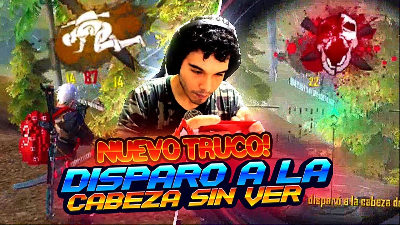 EL NUEVO TRUCO PARA DAR *DISPAROS A LA CABEZA SIN VER A TU OPONENTE* EN FREE FIRE