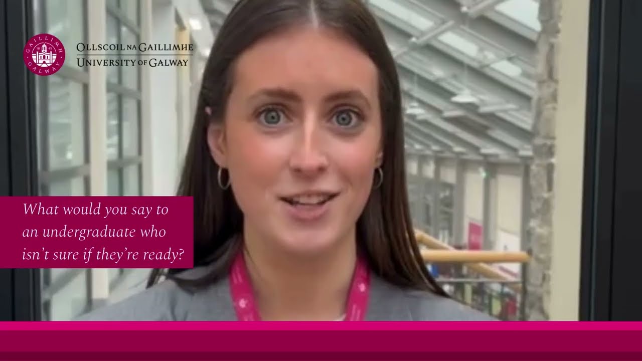 University of Galway - MSc Marketing Practice Testimonial - Aoife Maher
