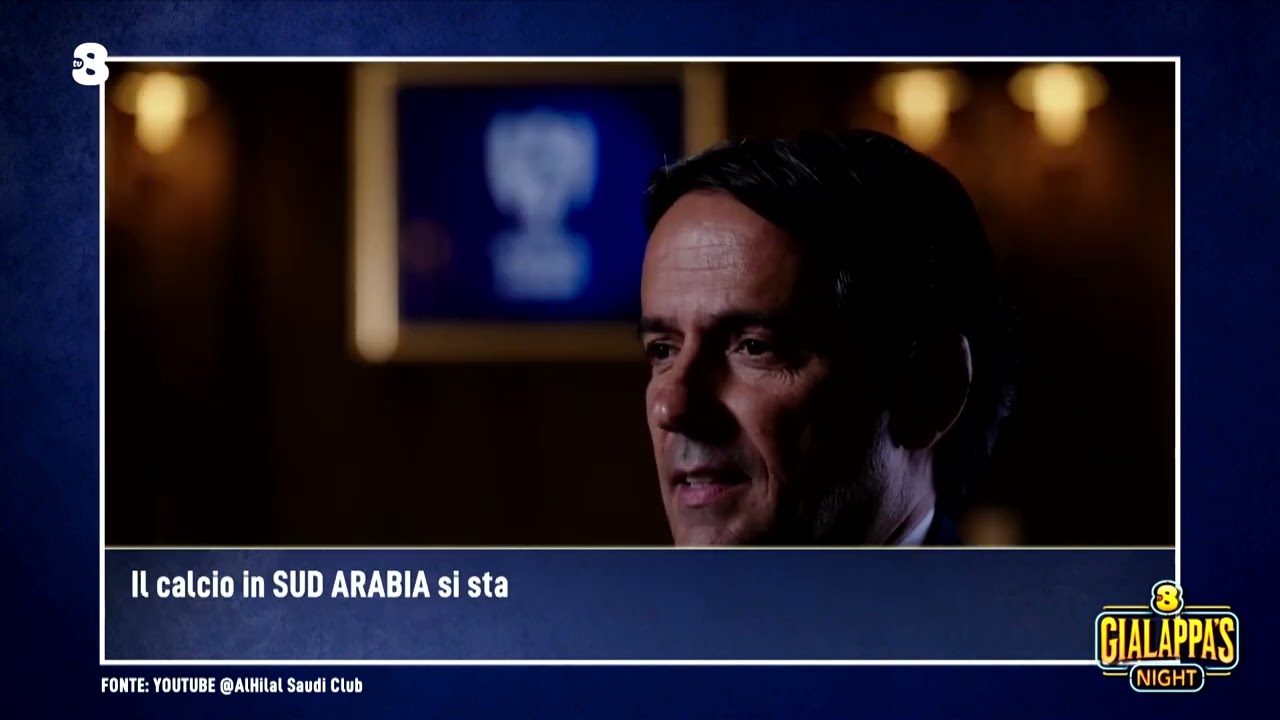 La presentazione di Simone Inzaghi all' Al Hilal