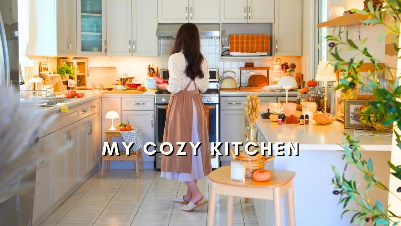 🍁 Как создать уютную кухню ✨Выпечка и изготовление свечей дома