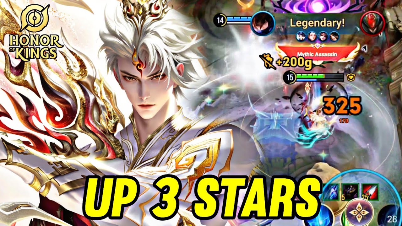 HOK : LAM GAMEPLAY | UP 3 STARS - HONOR OF KINGS
