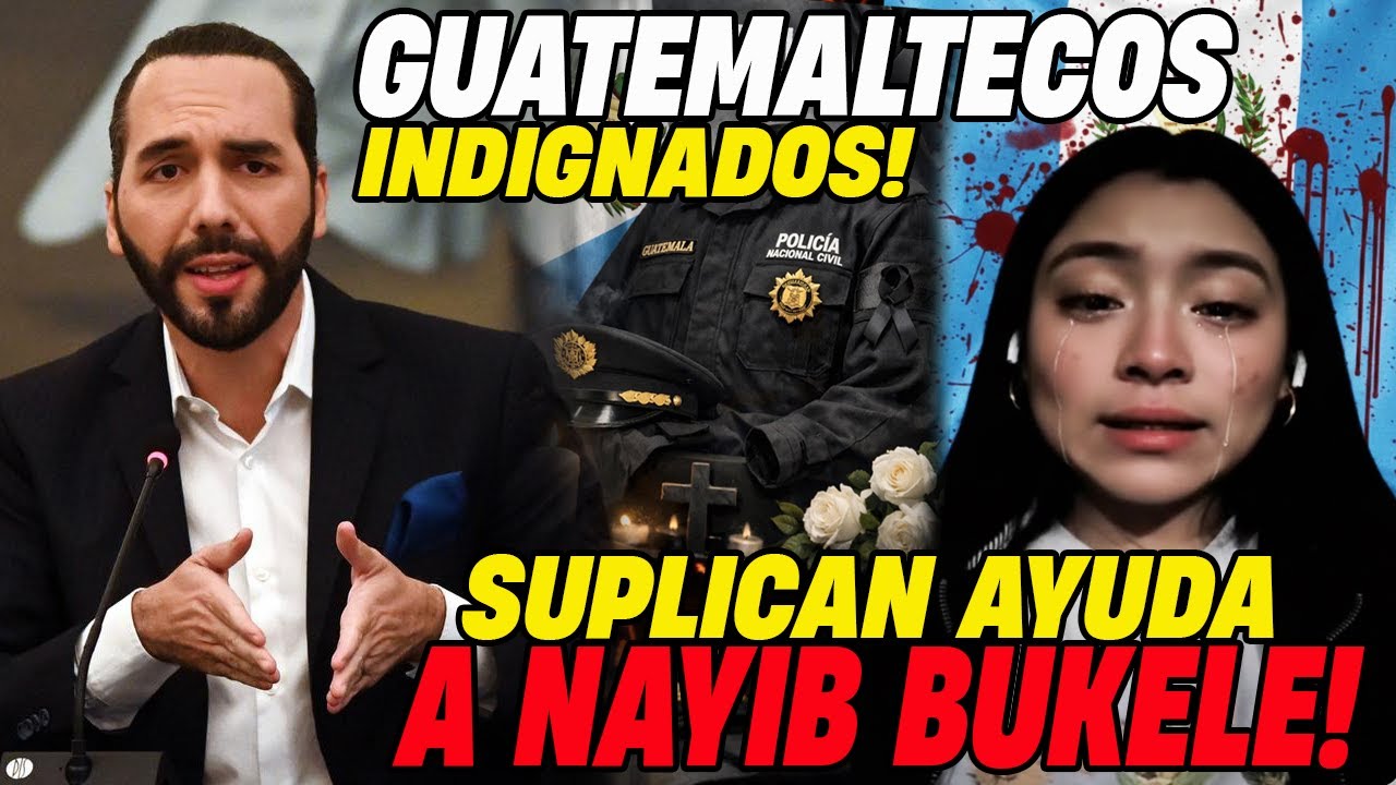 🔴 CIUDADANOS le PIDEN AYUDA a BUKELE en GUATEMALA para ENFRENTAR el CAOS de LAS P4NDlLL4S 🤯