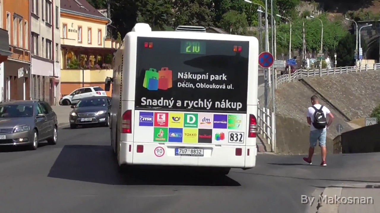 MHD v Děčíně 31-07-2018