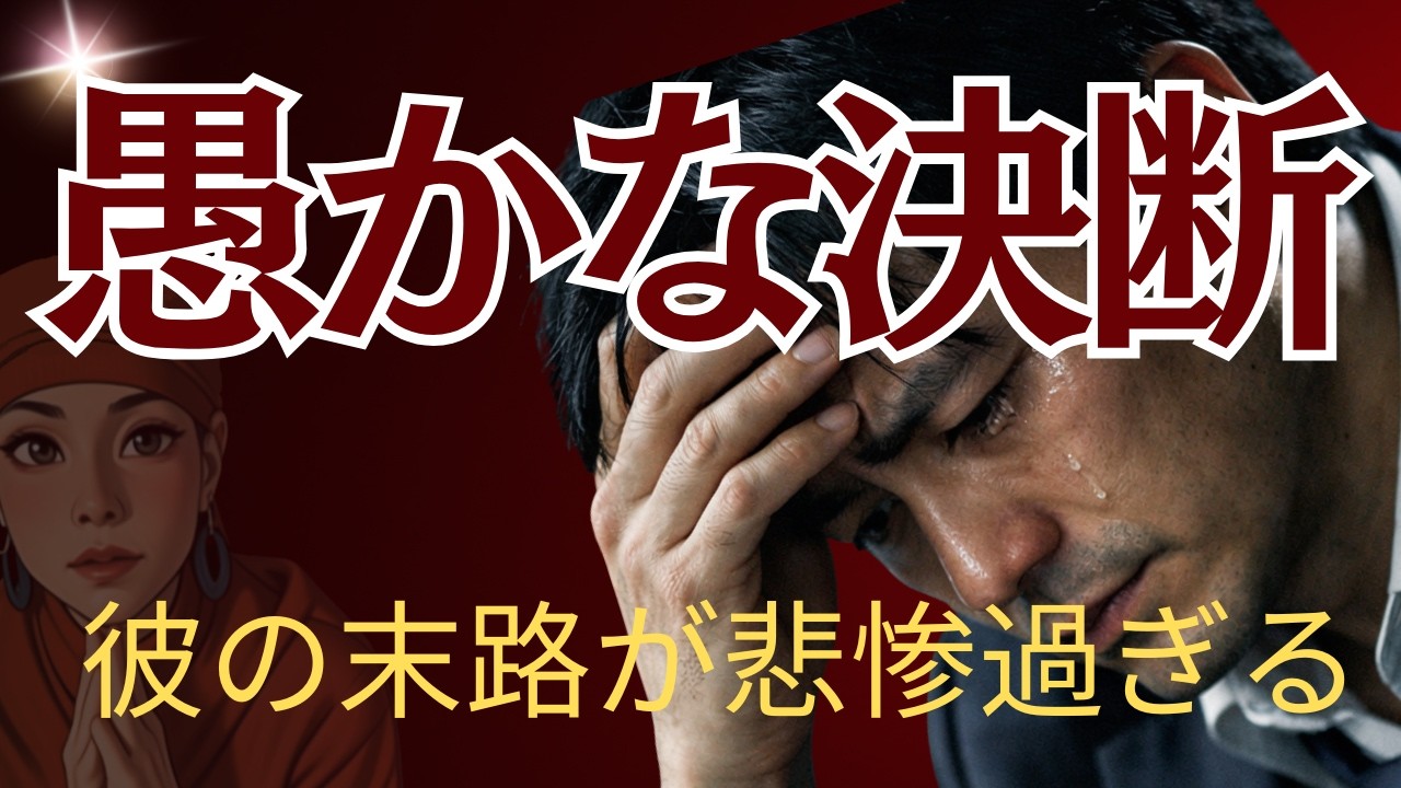 【最後の選択】彼が切り捨てたのは誰？もう後戻りできない決断の代償🔮超激辛⚠️