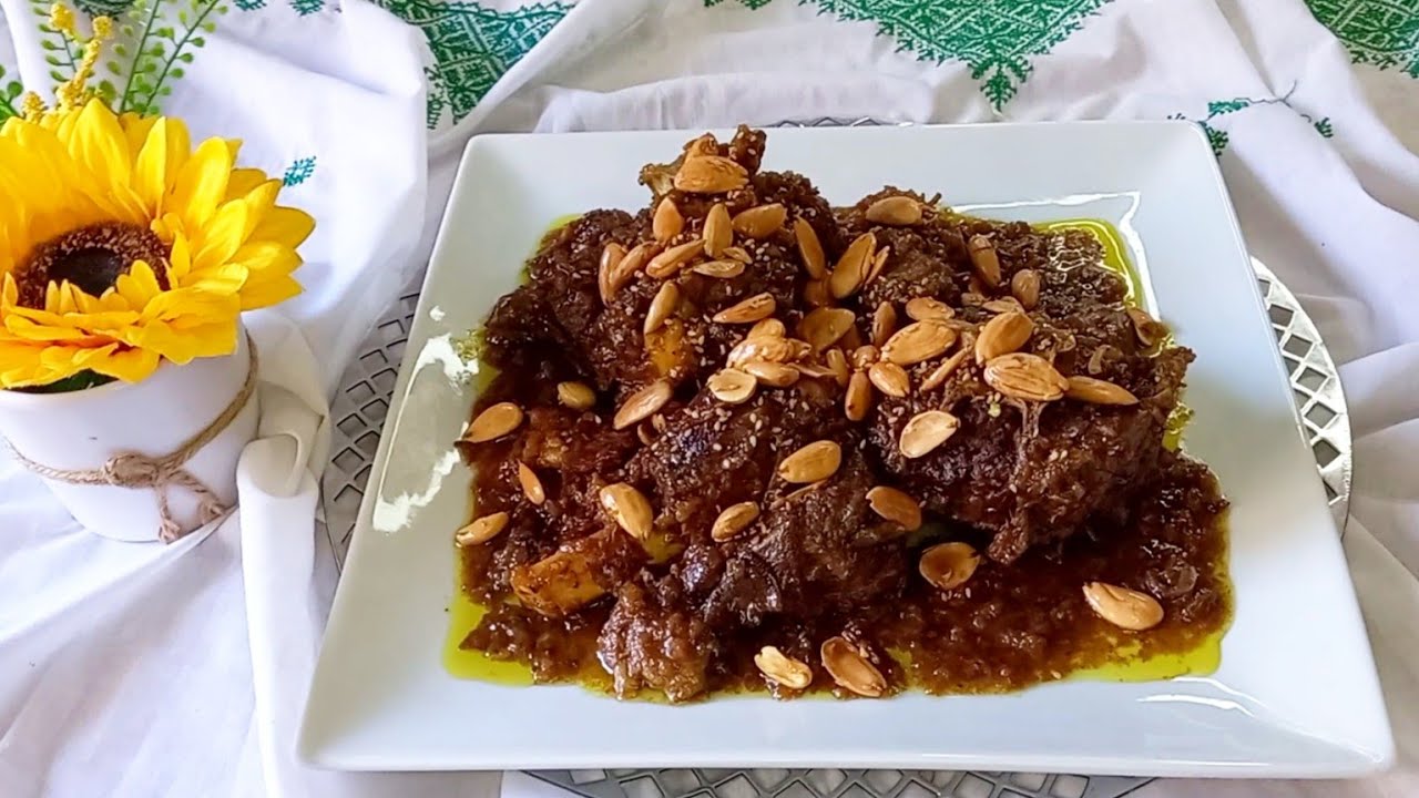 طبق المروزية او لمعسل بالعنكرة بطريقة سهلة للمبتدئين لبنة ديالو يا سللام طبق اصيييييل