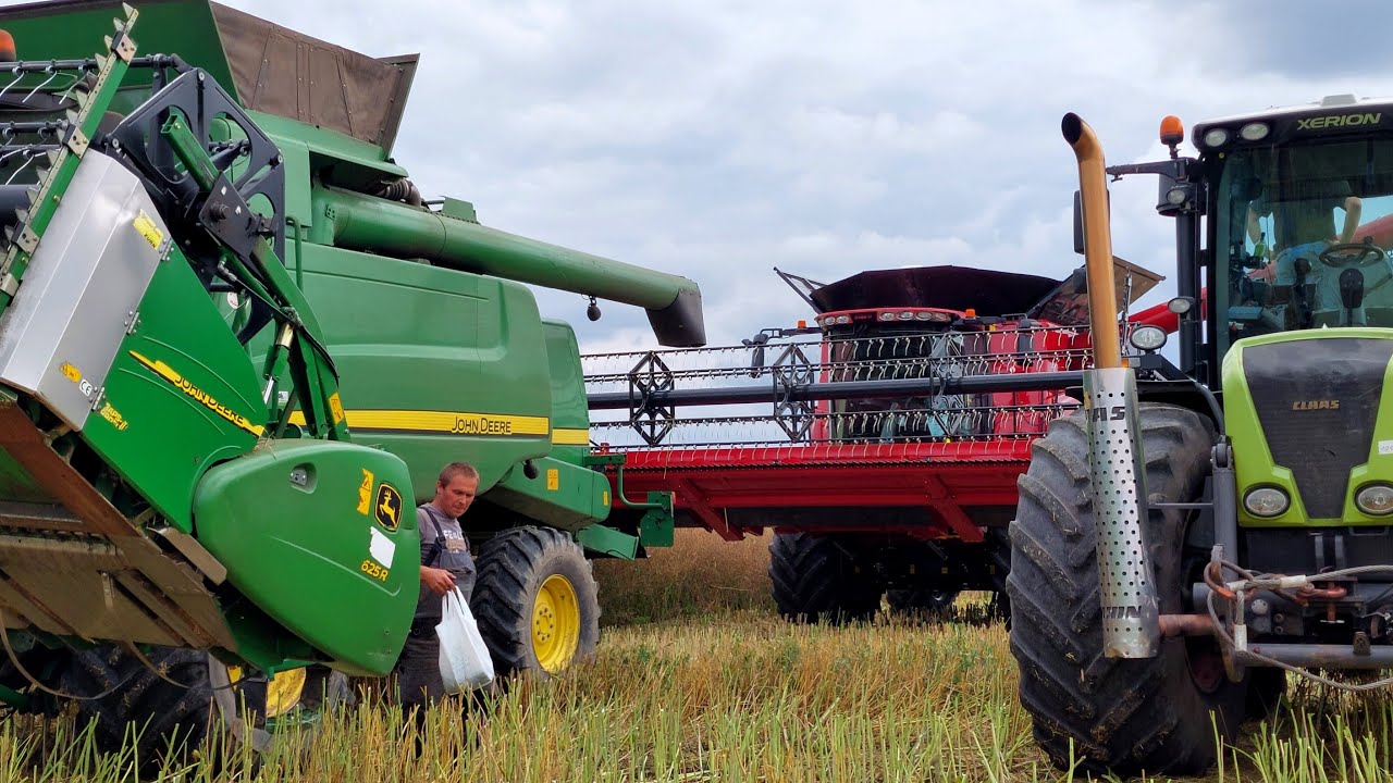 ✰ŻNIWA 2021  NA WIĘKSZĄ SKALĘ !!✰  OHZZ CHODECZEK ✰JOHN DEERE T660 & CASE AXIAL FLOW 7250 ✰