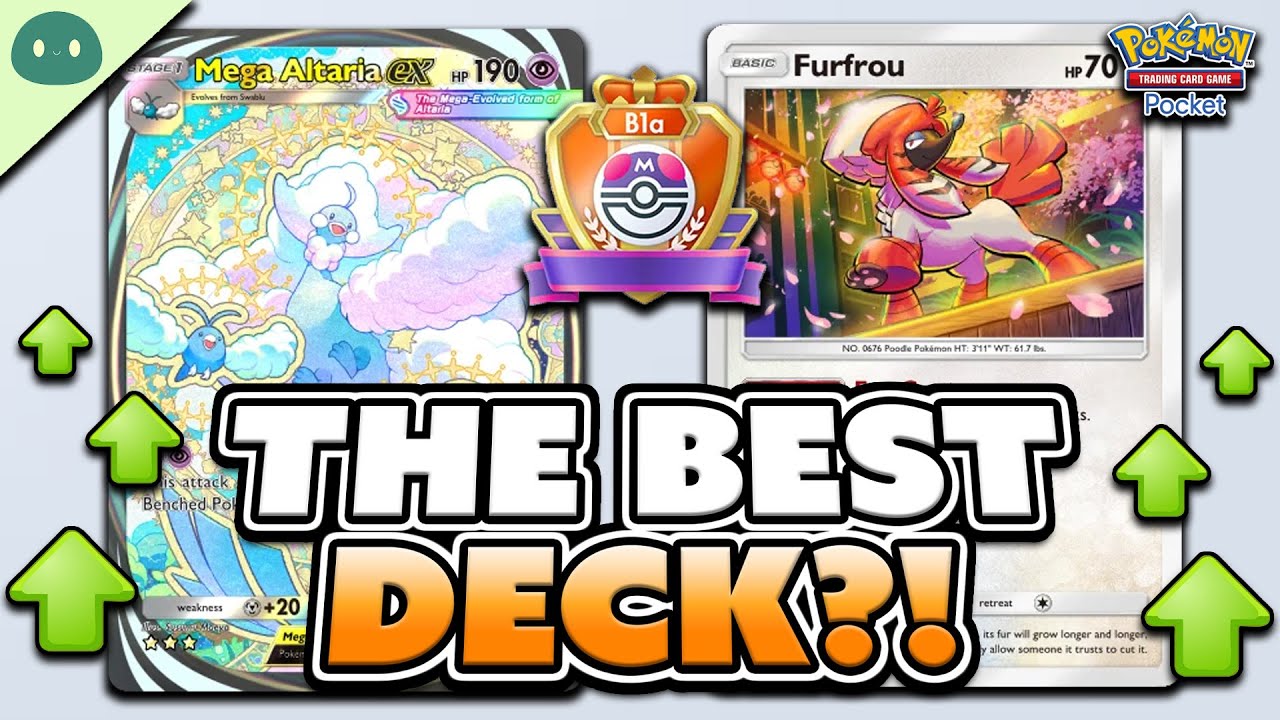 Является ли Mega Altaria ex ЛУЧШЕЙ колодой для рейтинговых игр?! | Pokemon TCG Pocket