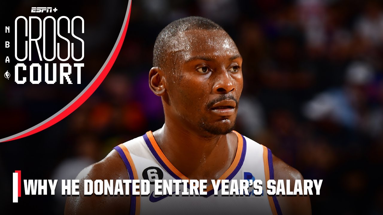 Bismack Biyombo explains why he donated an entire season's salary | NBA Crosscourt