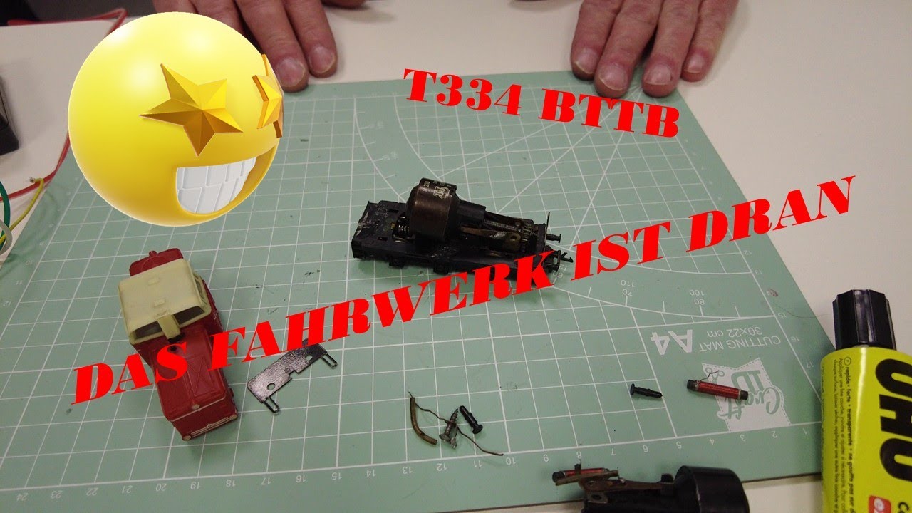 BTTB / ZEUKE T334 Motor und Fahrwerk  - Instandsetzung Teil 2  - Kasi´s MoBa TT Basteleien Teil #57