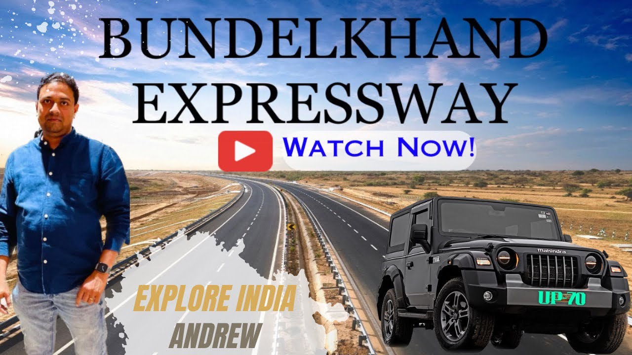 Prayagraj -Jhansi via Bundelkhand Expressway in 6 hours 😜 