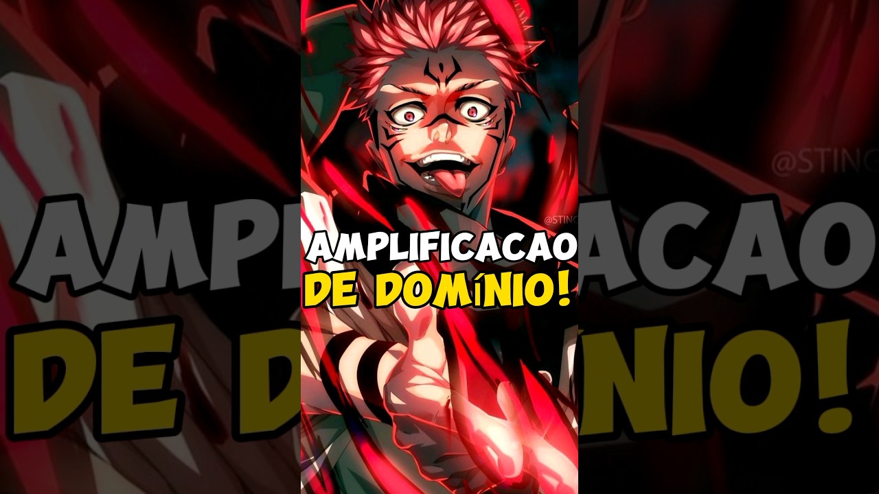 o que &eacute; a amplifica&ccedil;&atilde;o de dom&iacute;nio? em jujutsu kaisen! #animeshorts #otakus #jujutsukaisen