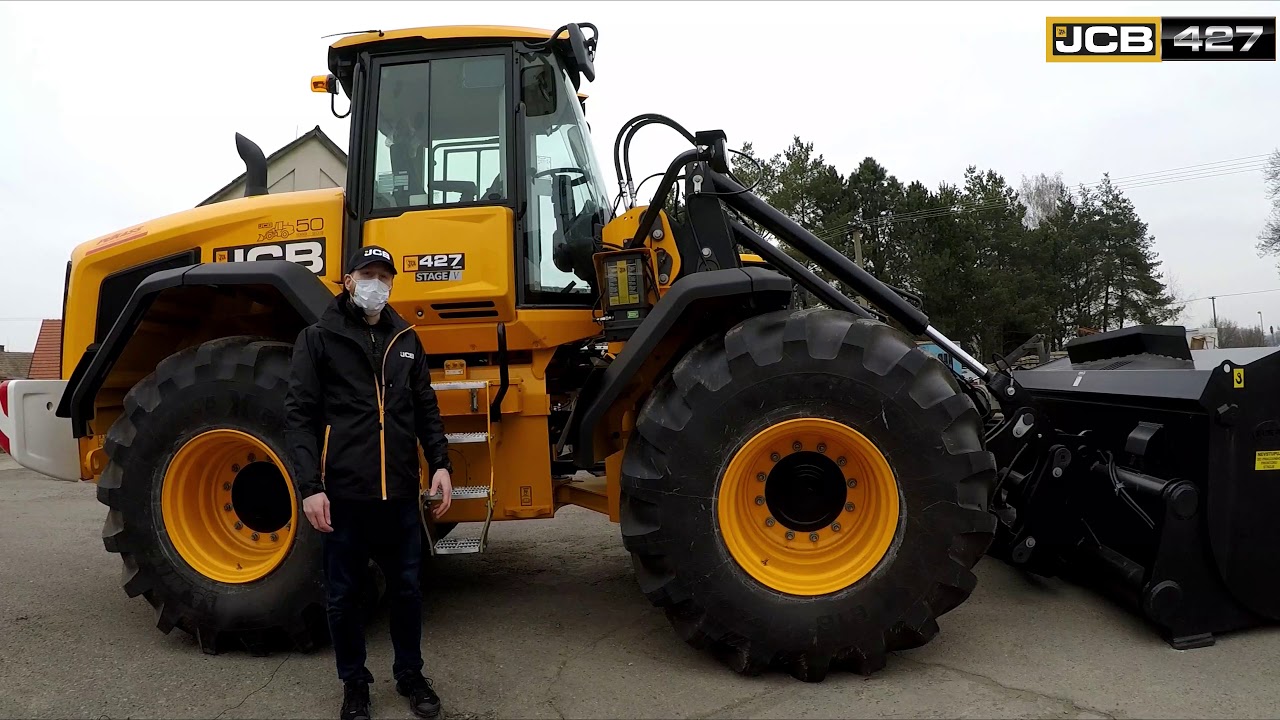 Představení kloubového nakladače JCB 427 Stage V!