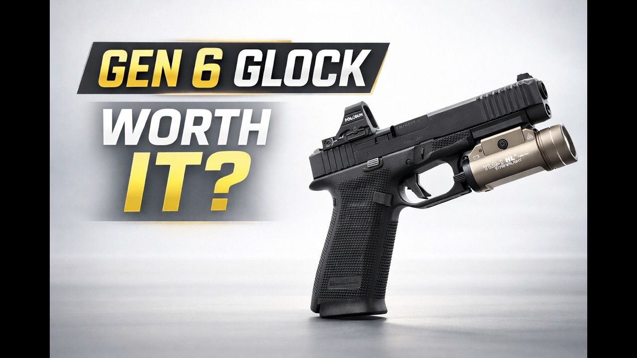 Правда о пистолете Glock 6-го поколения (честный обзор после 1500 выстрелов)