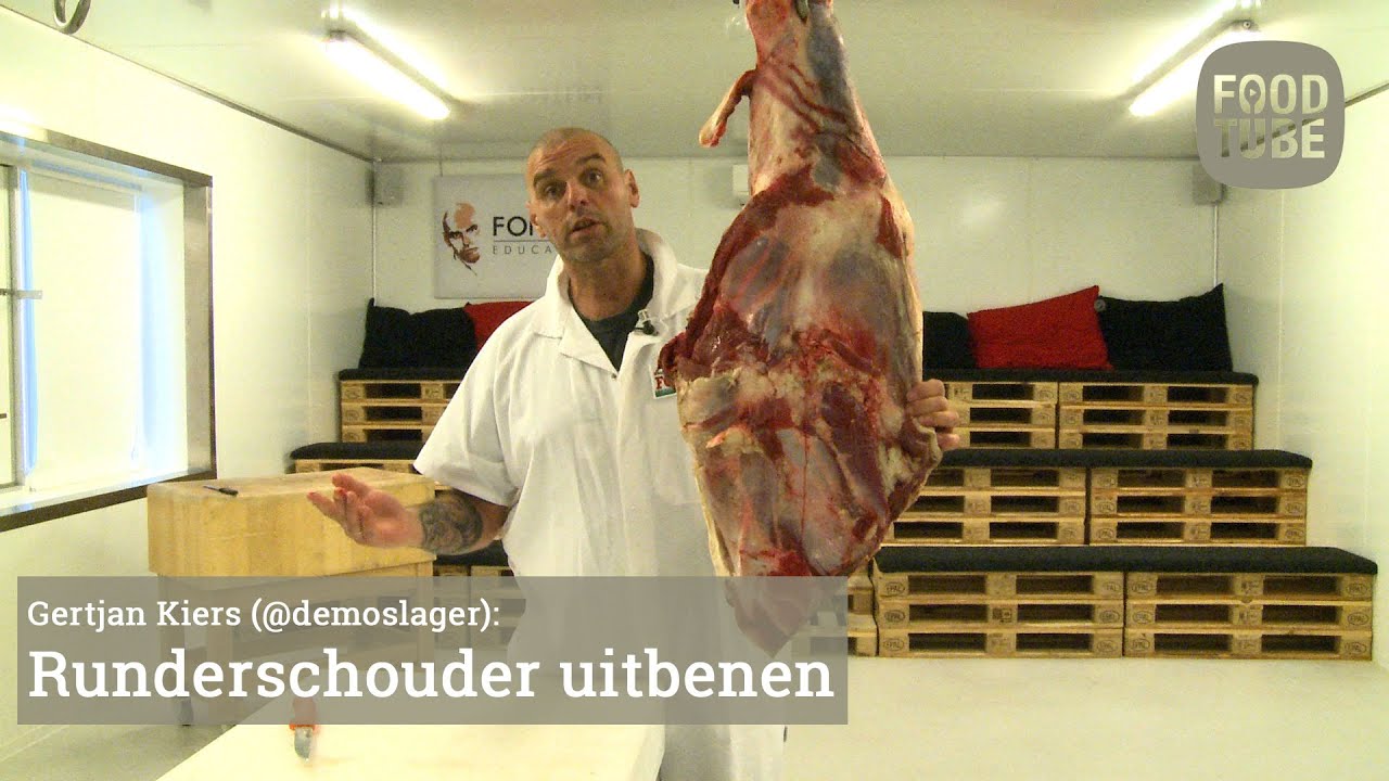 Gertjan Kiers (@demoslager) ontbeent een hele runderschouder