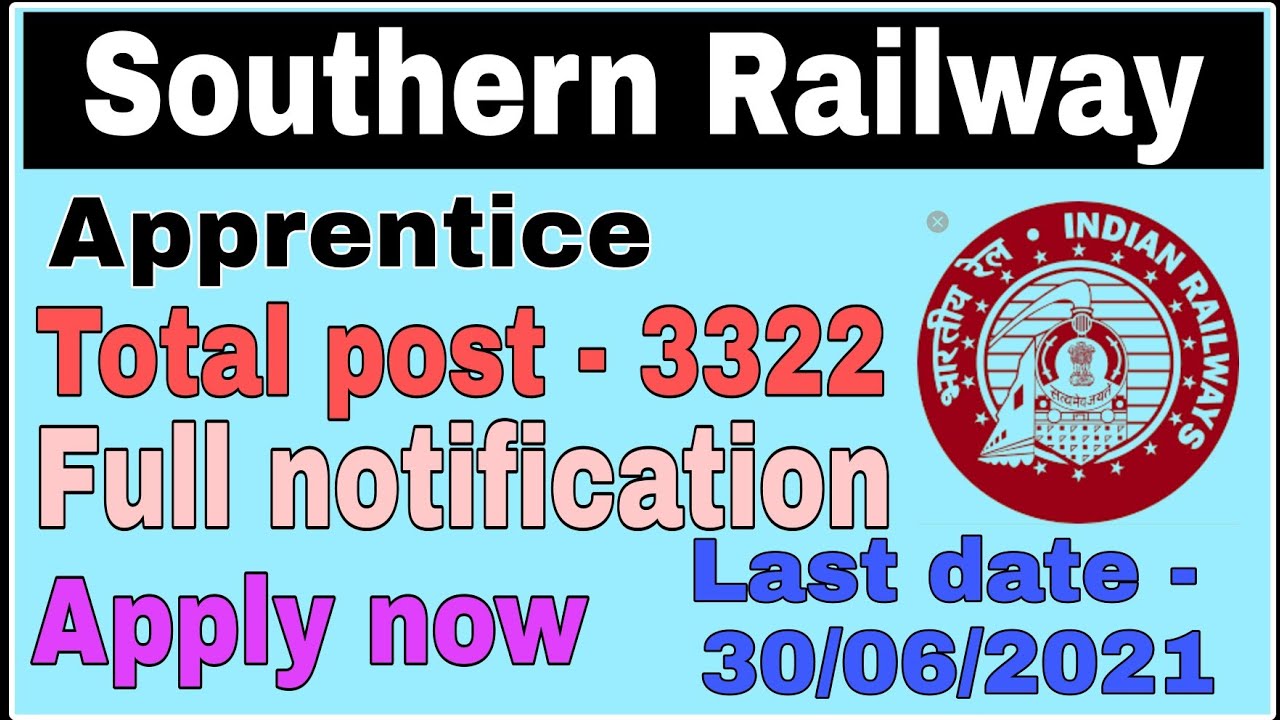 Southern Railway Apprenticeship Recruitment Online form kaise bhare | #Technical culu