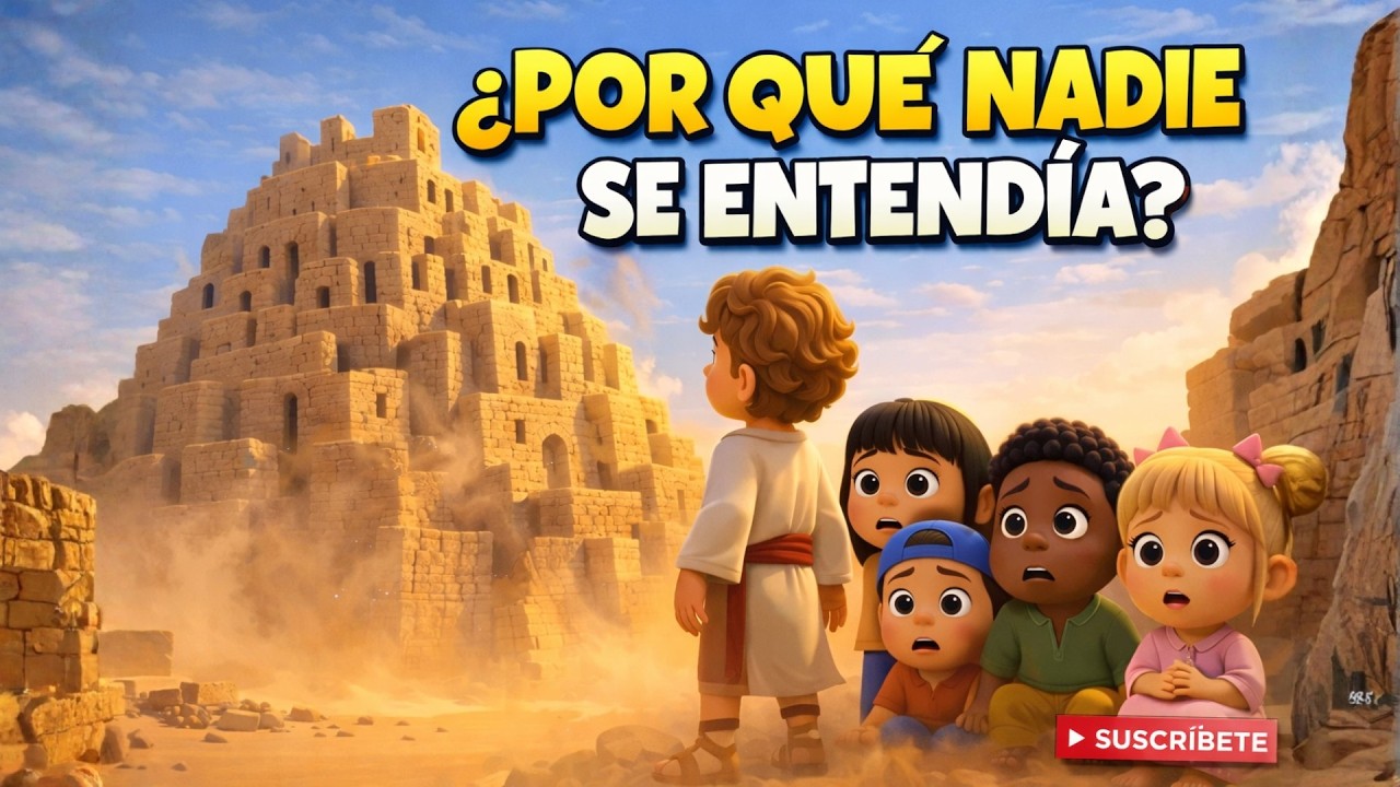 🏜️ La Torre de Babel — Un cuento de Los Peques Amigos de Jesús Ep. 06
