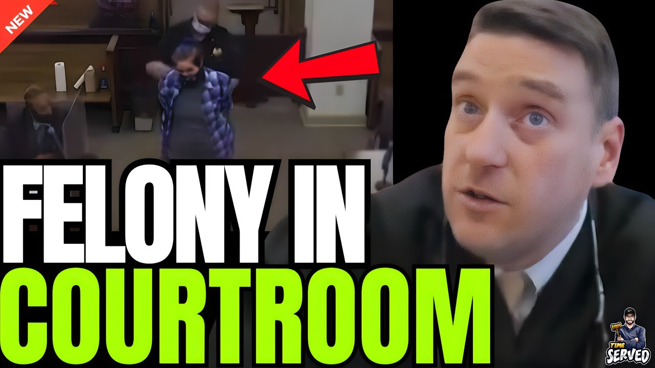 Judge NUKES Then Cuffs Defendant After Felony in Courtroom