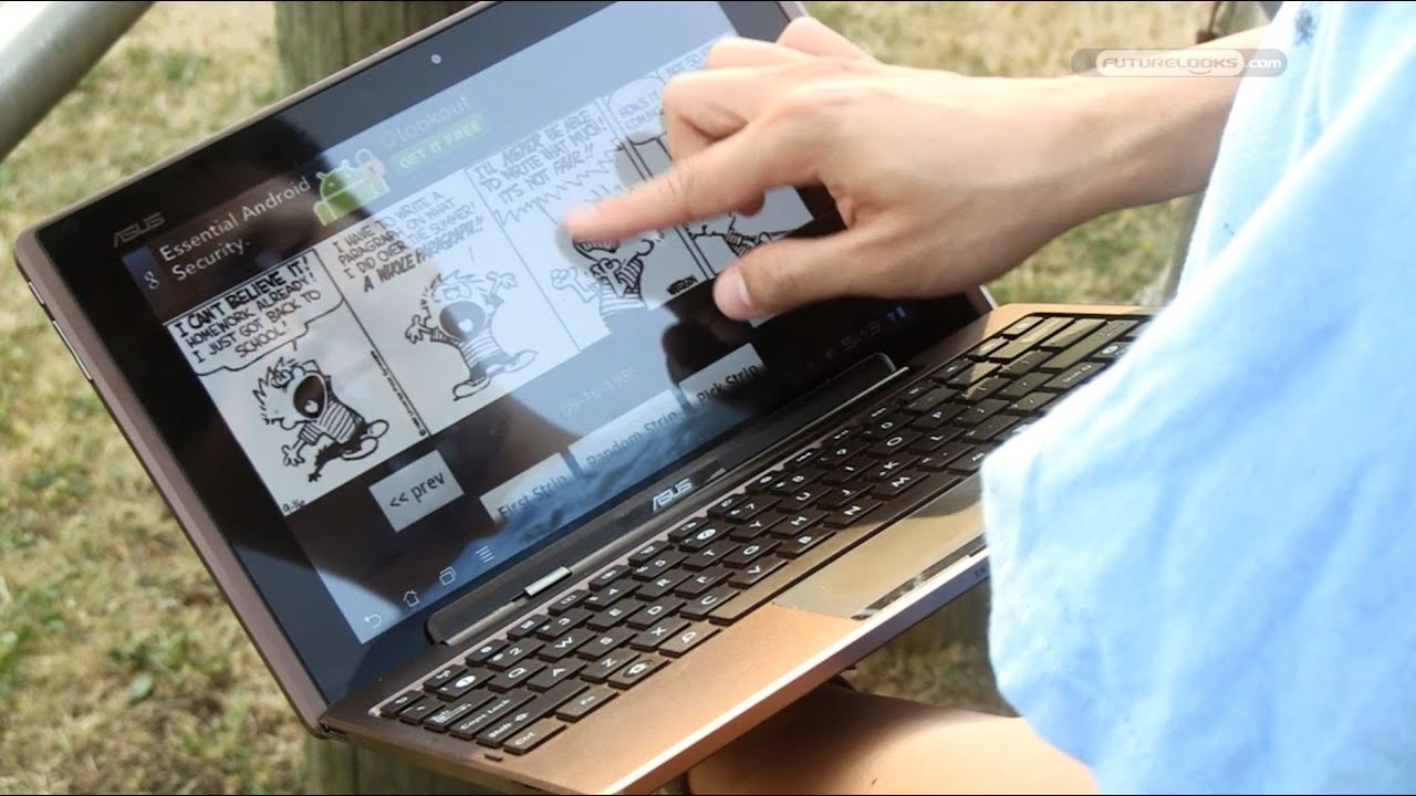 Futurelooks Reviews the ASUS Eee Pad Transformer (TF101) and Keyboard Dock
