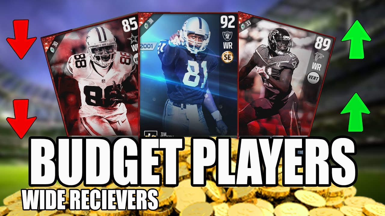 Best Budget Wide Receivers In Madden 17 Ultimate Team | Over 10K and Under 100K |