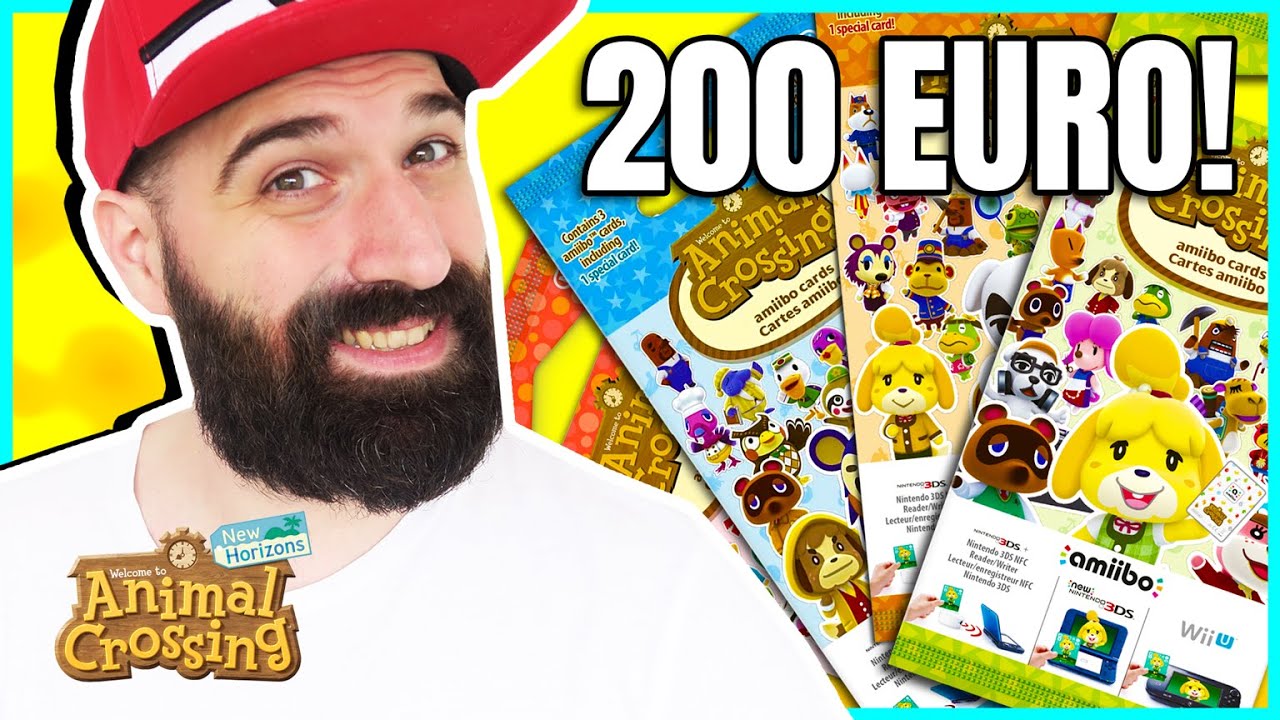 Ik kocht voor 200 EURO ANIMAL CROSSING Amiibo kaarten !!!