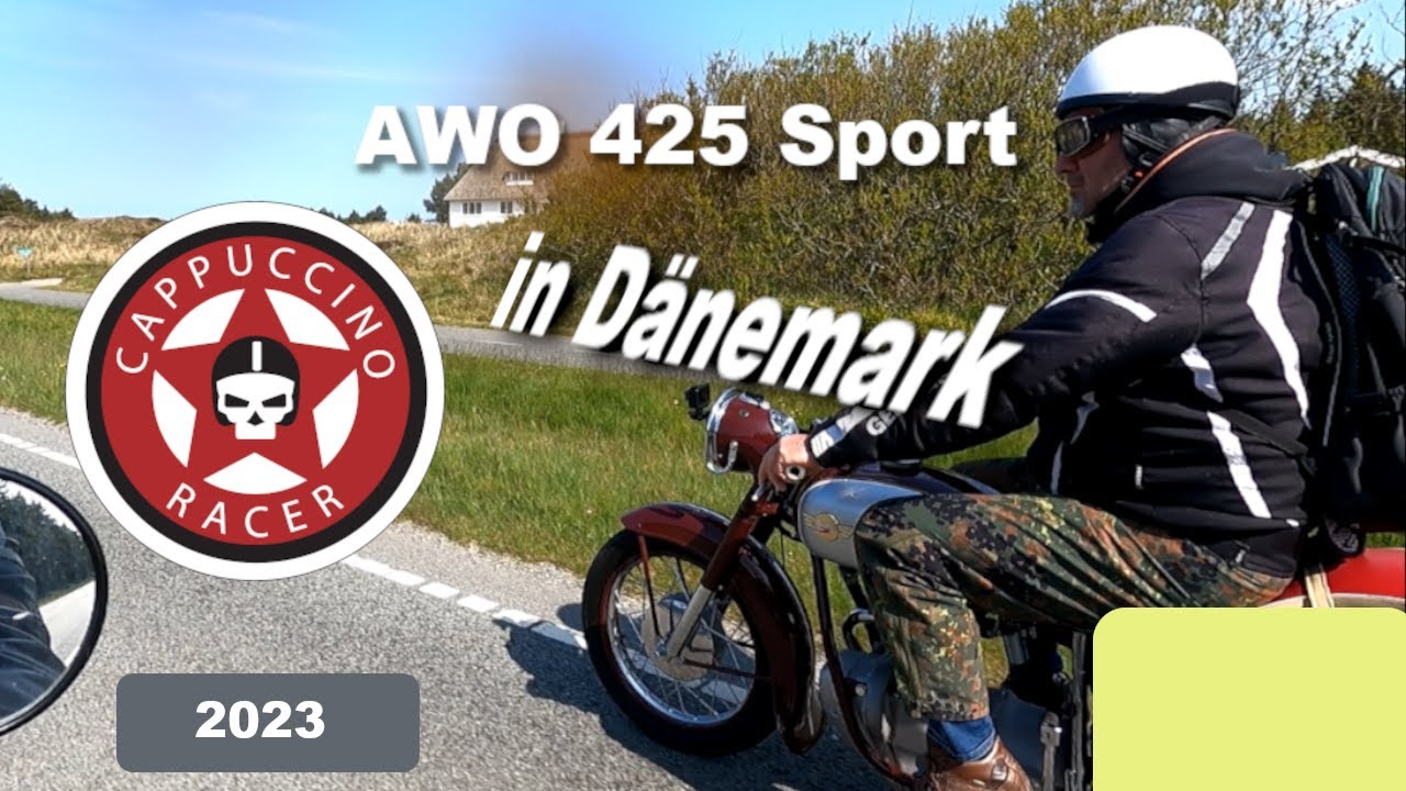 AWO 425 auf Tour Dänemark 2023 Teil 1