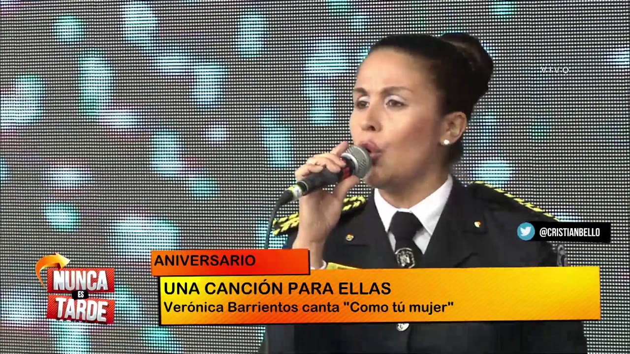 NUNCA ES TARDE BANDA POLICIA E R  COMO TÚ MUJER 01 05 18