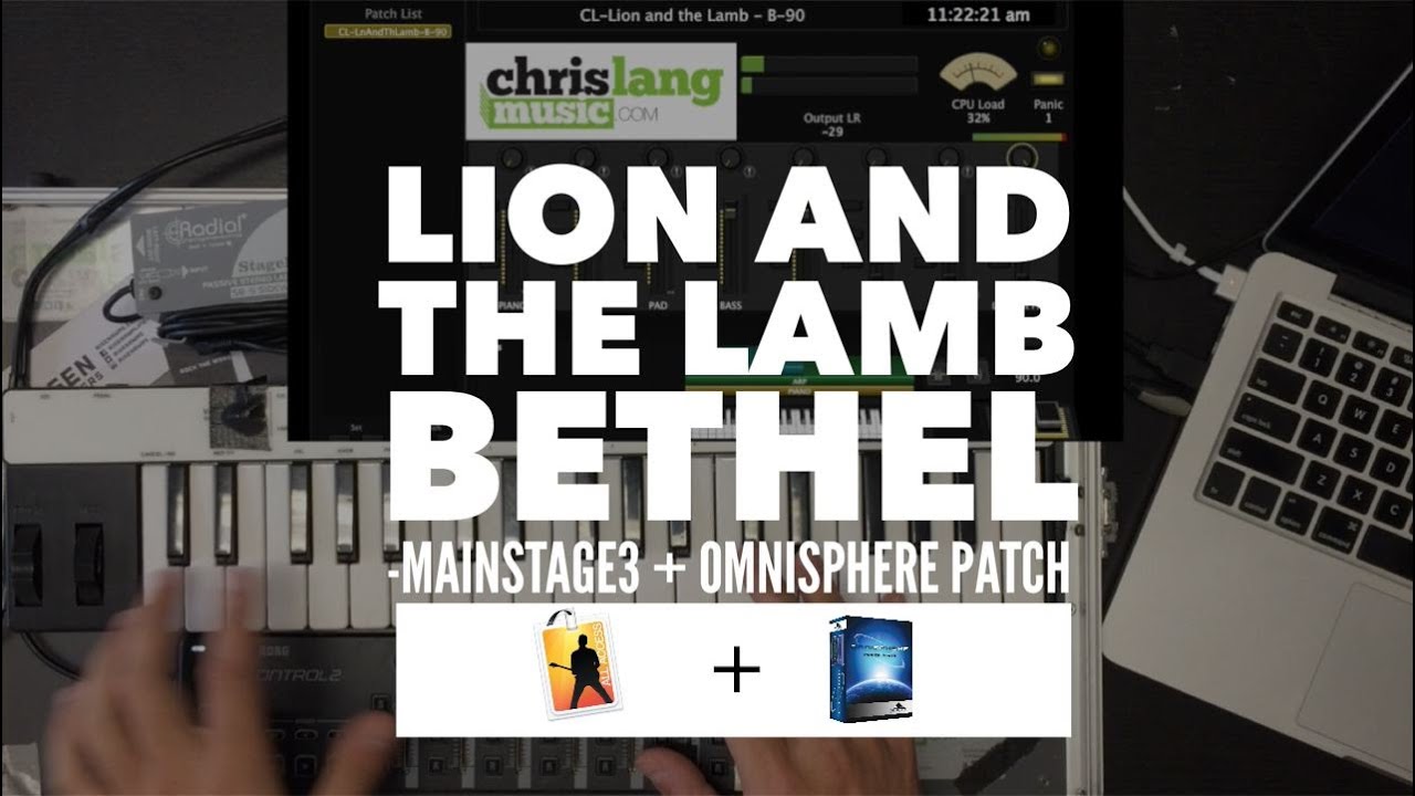 Lion And The Lamb - Bethel Mainstage 3 + Omnisphere patch lesson