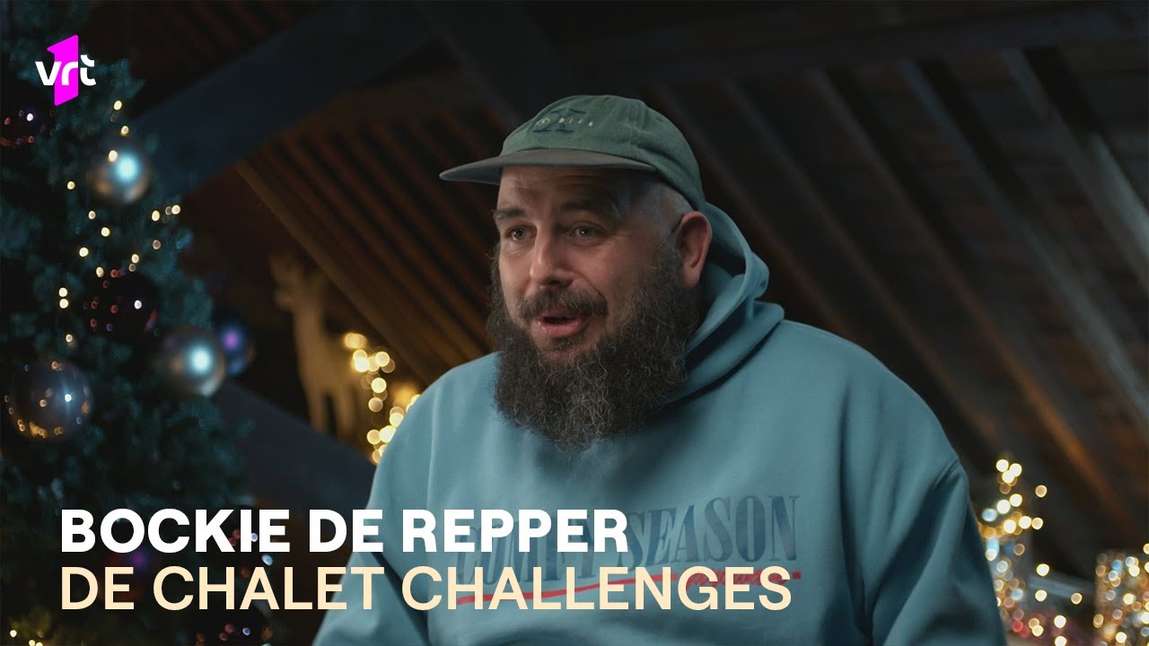 Bockie De Repper waagt zich aan 'De chalet challenges'